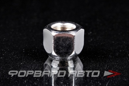 Купить Гайка колеса 12*1,25*17 конус, открытая, ключ на 19, хром MATRIX 600044 Cr