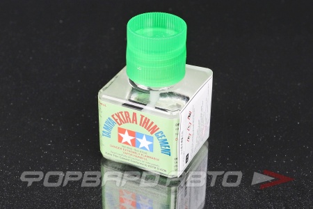 Купить Клей для пластиковых моделей, жидкий с тонкой кисточкой 40 мл TAMIYA 87038