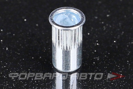 Купить Заклепка резьбовая М4 малый фланец, с рифлением М4х0,7х11  