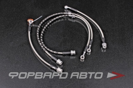 Купить Шланги тормозные армированные Audi A3/S3 8V (2012-) ; GOLF 7, 7R; SEAT LEON 4; SKODA OCTAVIA MK3 (5E) полный привод GOODRIDGE TAU1085-4P