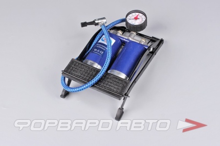 Купить Насос ножной (2 цилиндр) металлический AUTOVIRAZH AV-030969