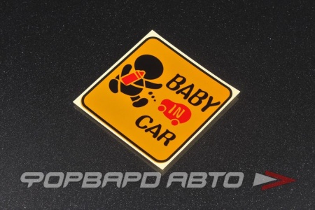 Купить Наклейка "Baby in car" MELCO 