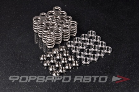 Купить Пружины клапанов MMC EVO 4G63 KVS63-BTK-X Premium Endurance Beehive Valve Spring and TI Retainer Set KELFORD KVS63-BTK-X