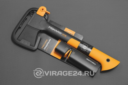 Топор туристический Х7 + точилка FISKARS 129048