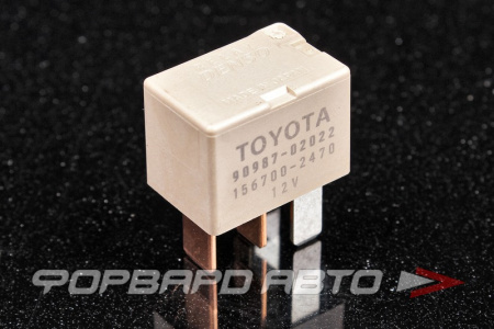 Реле 12V 4-х контактное 20A (кондиционера) TOYOTA 90987-02022