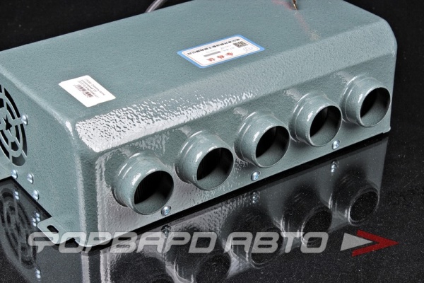 Отопитель салона дополнительный 12V (33*20*10) 5 труб Китай 