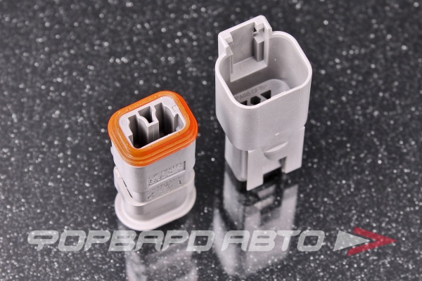 Разъем 2-х контактный Gold Solid SB DEUTSCH DT2-G-SB