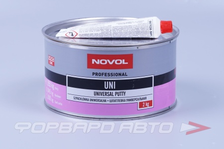 Купить Шпатлевка "UNI" универсальная розовая, 2 кг. NOVOL 1105