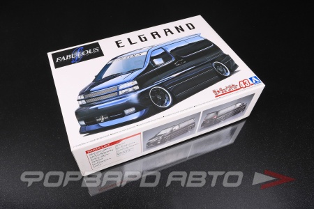 Купить Сборная модель Nissan Elgrand '00 Fabulous AOSHIMA 06530
