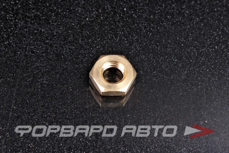 Купить Гайка шестигранная М10*1,5 низкая DIN439 латунь <> 