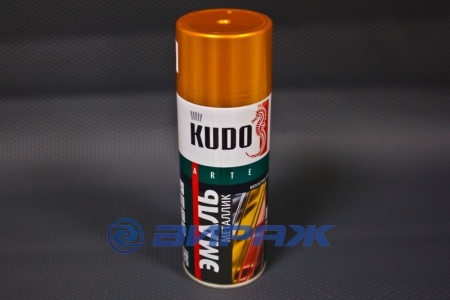 Купить Эмаль аэрозольная золото 520мл/270 гр KUDO KU-1028