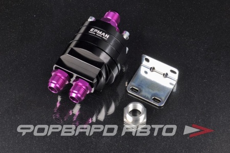 Купить Проставка адаптер для выноса масляного фильтра AN10, черная EPMAN EP-OL03BK-AN10