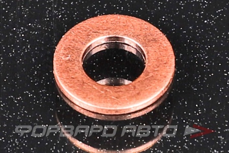 Купить Шайба медная 6*12*1мм АЗМАШ 6x12x1
