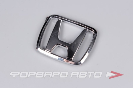 Купить Эмблема Honda хром 80x65мм (скотч и крепеж) SKYWAY SHE-005
