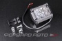 Фара светодиодная 12V/24V 18W 6000K, 6 диодов дальний, 95*70*65 мм прямоугольная SKYWAY S07201032