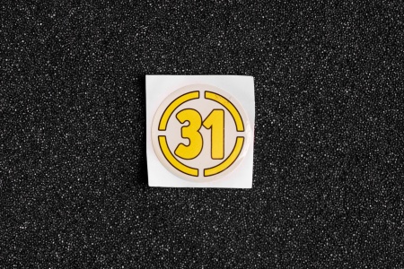 Купить Стикер №31 круглый, объемный  35*35мм  