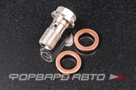 Купить Болт BANJO М12*1,25 мм подачи масла, рестриктор - 1,5 мм, ММC 4G63T EVO 1-9 / 4B11T EVO 10 KINUGAWA 315-02101-01.