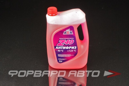 Купить Антифриз Z40 красный (моноэтиленгликоль), 5кг AGA AGA002Z