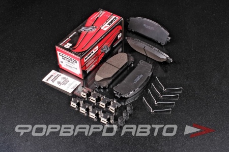 Купить Колодки тормозные TOYOTA HIGHLANDER, LEXUS RX350 2010->, передние, серия SD (SuperDuty) HAWK HB783P.692