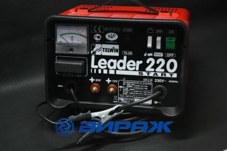 Купить Устройство зарядно-пусковое LEADER-220. 220 В., 12/24В., макс. зарядный ток: 20 А., старт: 120 А.  