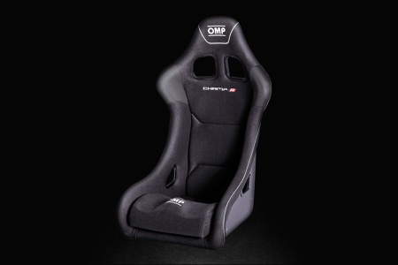 Купить Сиденье спортивное - нерегулируемое "ковш", без салазок, CHAMP-R черное OMP CHAMP-R