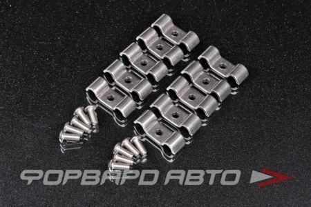 Купить Крепление универсальное двойное 6,35 мм в комплекте с винтами, нержавеющая сталь EPMAN EPLC2250