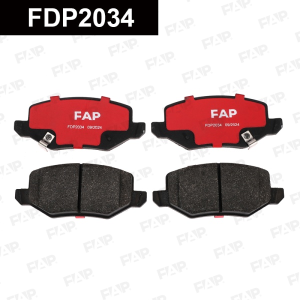 Колодки тормозные FAP FDP2034