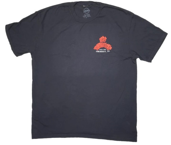 Футболка SMOKING TIRE TEE 2XL BLACK NRG NT-1100BK-XXL