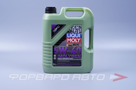 Купить Масло моторное 5W40 5л, Molygen New Generation LIQUI MOLY 8536