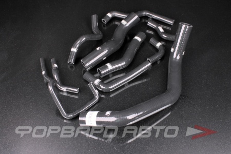 Купить Патрубки радиатора силиконовые Nissan Silvia S13 S14 S15 180SX 200SX SR20DET (10шт к-т) EPMAN EP-MNSR002A