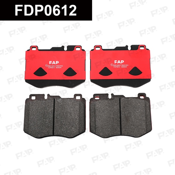 Колодки тормозные FAP FDP0612