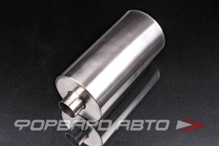 Купить Глушитель Вход = 63 мм Выход = 63 мм Длина = 450 мм, Диаметр = 180 мм, титан FORA TITANIUM GW-RF-EM001