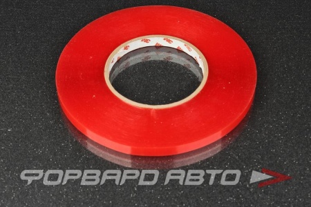 Купить Скотч 2-х сторонний 9мм, 50м (0,205мм основа - полиэфирная, адгезив - акрил., цвет - прозрачный) 3M 9088FL