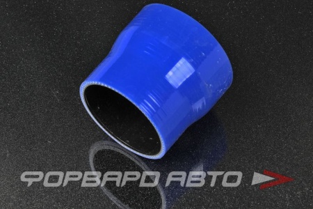 Купить Патрубок силиконовый 80-89 мм, синий (уценка) MELCO 