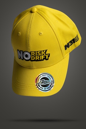 Купить Кепка (бейсболка) "NO RISK - NO DRIFT" желтая ФОРВАРД АВТО 