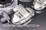Комплект тормозной системы R18 Toyota Camry VX70 (суппорта + диски + колодки + шланги) BREMBO STYLE 