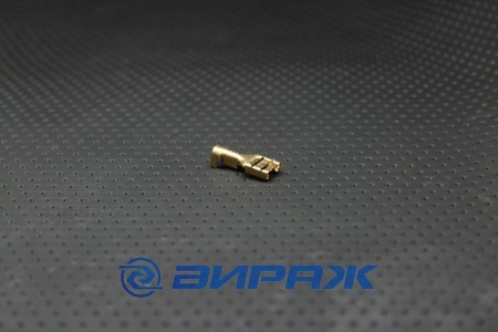 Купить Разъем плоский под пайку ( мама ) 7мм КВТ РП-М 2,5-0,8