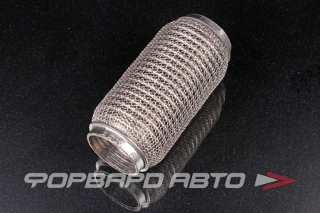 Купить Гофра глушителя 55*170мм (трехслойная в сетке) CBD CBD324.021