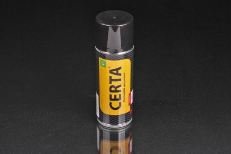 Купить Эмаль термостойкая 900°C 520мл черная CERTA 