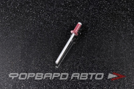 Купить Заклепка вытяжная 3,2*8 алюминий/сталь RAL3005 красное вино  