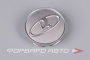 Колпачок ступицы для литых дисков LADA, D52/56мм, Silver с буртом Save Car 24_56мм_СКАД
