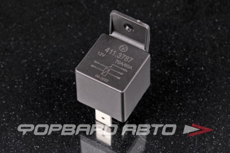 Купить Реле 12V 5-ти контактное 70/60A Энергомаш 411.3787