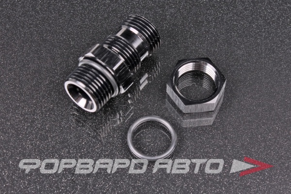 Фитинг соединительный ORB8 "папа" (male) , черный Swivel AB88 