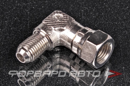 Купить Фитинг AN4 - AN4 90°, нержавеющая сталь KINUGAWA 