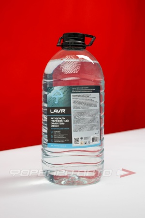 Купить Жидкость стеклоомывателя "Антидождь гидрофобный", 3.8 л LAVR LN1616