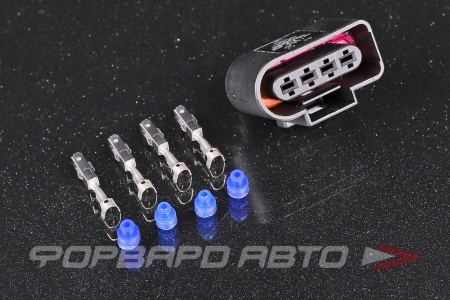 Купить Разъем 4-х контактный катушке зажигания ( с проводом) CARGEN AX8234