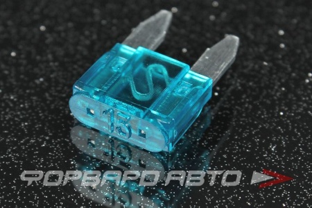 Купить Предохранитель флажковый MINI 15A AUTOBAHN88 