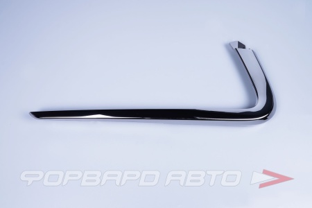 Купить Молдинг LADA Vesta SW Cross  бампера переднего верхний ЛЕВЫЙ хром ПЛАСТИК 8450031303