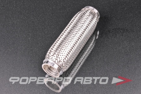 Купить Гофра глушителя 40*200 (Interlock) трехслойная (AISI 304) TIXONA P40200