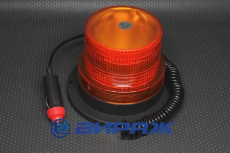 Купить Маячок 12V сигнальный проблесковый оранжевый MISTUBA 
